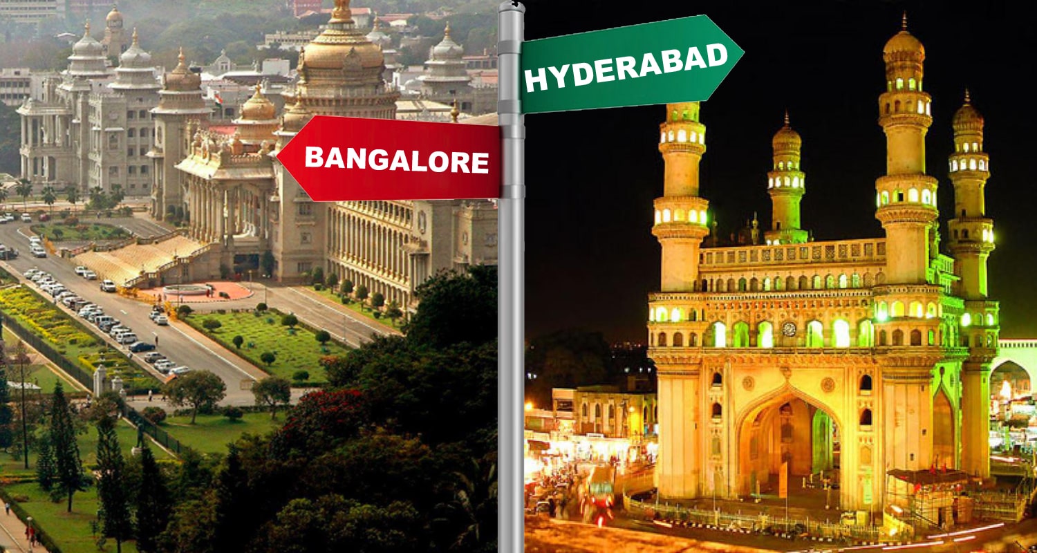 Bangalore to Hyderabad oneway drop